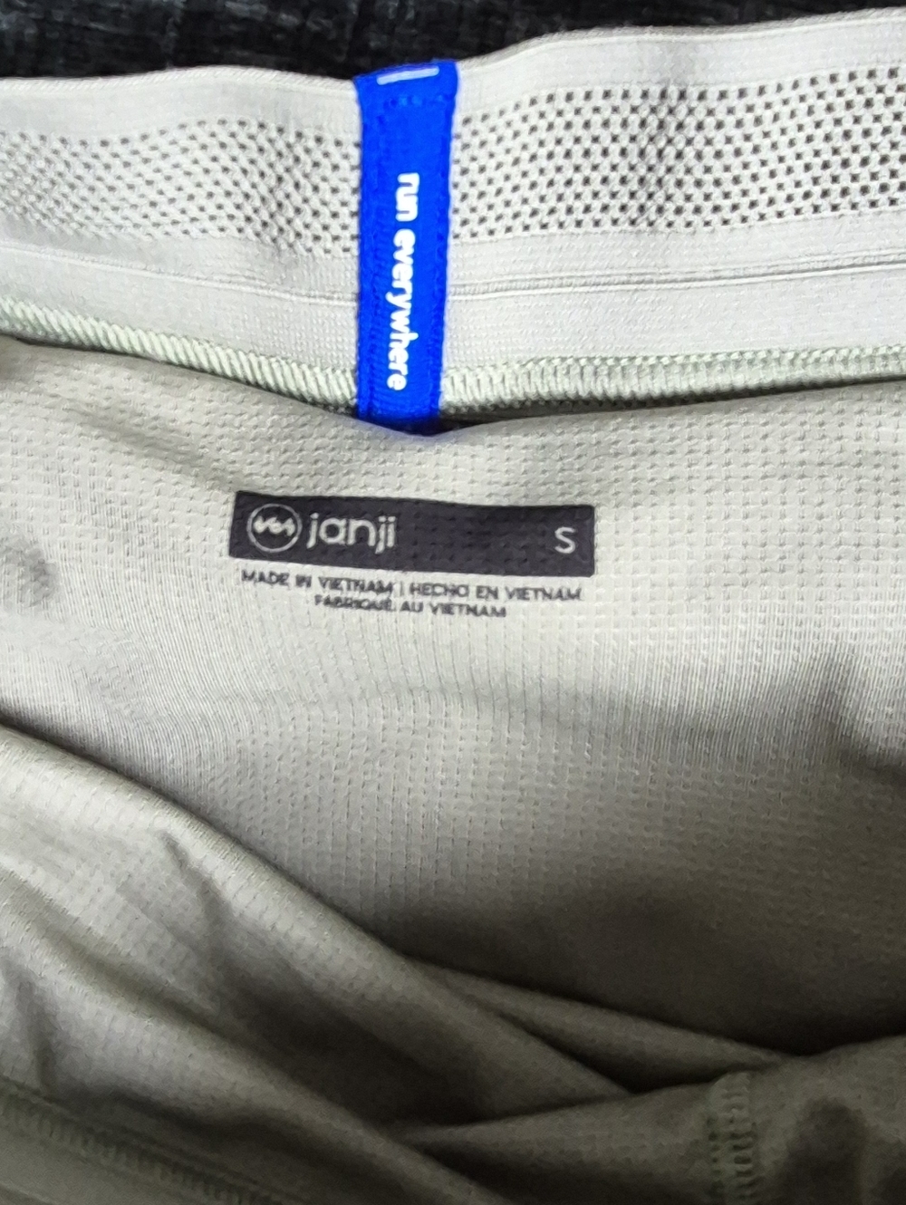 Janji Men's AFO 5" Middle Run Shorts Glacial Green Lightweight, Lined - Picture 8 of 15